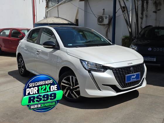 PEUGEOT 208 1.0 TURBO 200 FLEX ALLURE CVT