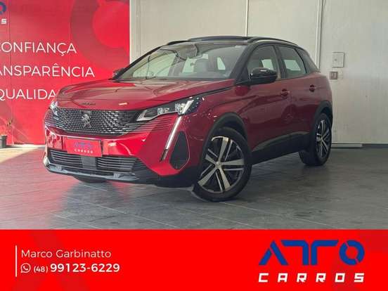 PEUGEOT-3008-1.6 16V THP GASOLINA GT PACK AUTOMÁTICO PEUGEOT-3008-2022