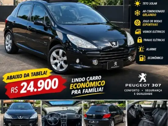 PEUGEOT-307-1.6 PRESENCE 16V FLEX 4P MANUAL PEUGEOT-307-2009