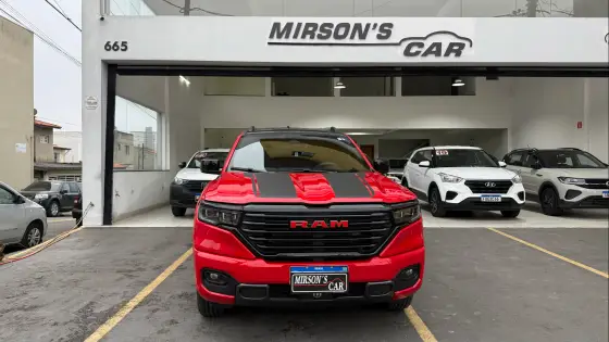 RAM RAMPAGE 2.0 HURRICANE 4 TURBO GASOLINA LARAMIE 4X4 AUTOMÁTICO