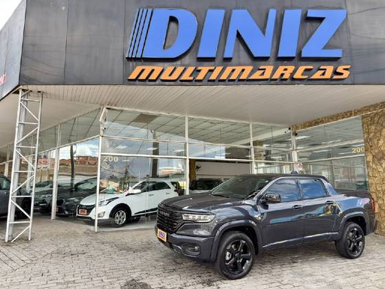 RAM RAMPAGE 2.0 HURRICANE 4 TURBO GASOLINA R/T 4X4 AUTOMÁTICO