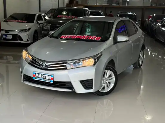 TOYOTA-COROLLA-1.8 GLI UPPER 16V FLEX 4P AUTOMÁTICO TOYOTA-COROLLA-2017