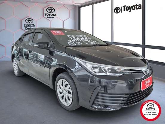 TOYOTA-COROLLA-1.8 GLI UPPER 16V FLEX 4P AUTOMÁTICO TOYOTA-COROLLA-2017