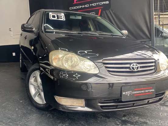 TOYOTA-COROLLA-1.8 XEI 16V GASOLINA 4P AUTOMÁTICO TOYOTA-COROLLA-2003