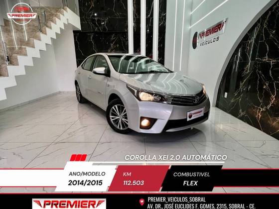 TOYOTA COROLLA 2.0 XEI 16V FLEX 4P AUTOMÁTICO