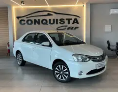 TOYOTA ETIOS 1.5 PLATINUM 16V FLEX 4P MANUAL TOYOTA ETIOS 1.5 PLATINUM 16V FLEX 4P MANUAL