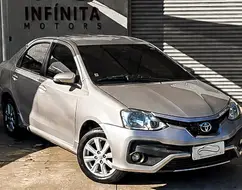 TOYOTA ETIOS 1.5 XLS SEDAN 16V FLEX 4P AUTOMÁTICO TOYOTA ETIOS 1.5 XLS SEDAN 16V FLEX 4P AUTOMÁTICO