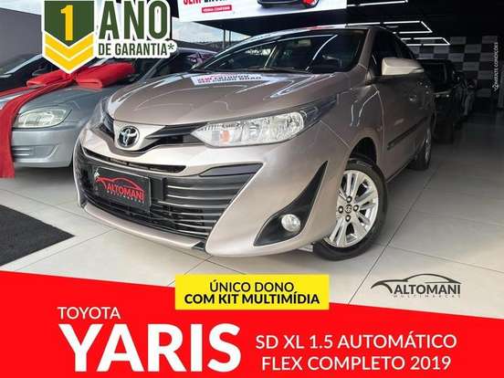 TOYOTA-YARIS-1.5 16V FLEX SEDAN XL MULTIDRIVE TOYOTA-YARIS-2019