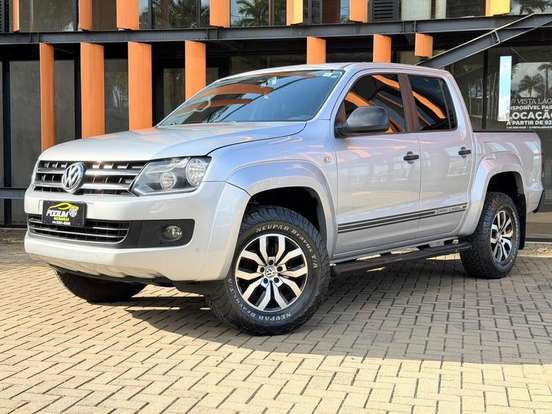 VOLKSWAGEN-AMAROK-2.0 DARK LABEL 4X4 CD 16V TURBO INTERCOOLER DIESEL 4P AUTOMÁTICO VOLKSWAGEN-AMAROK-2015