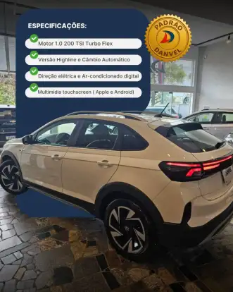VOLKSWAGEN-NIVUS-1.0 200 TSI TOTAL FLEX HIGHLINE AUTOMÁTICO VOLKSWAGEN-NIVUS-2025