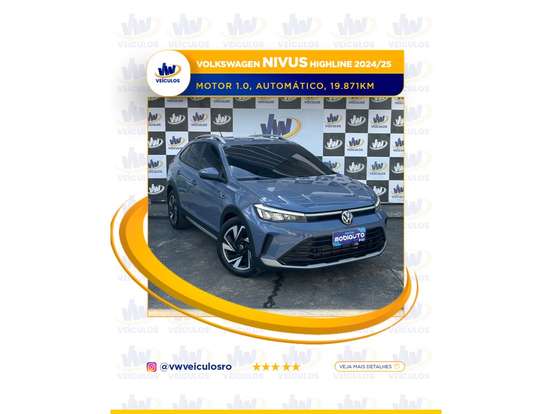VOLKSWAGEN-NIVUS-1.0 200 TSI TOTAL FLEX HIGHLINE AUTOMÁTICO VOLKSWAGEN-NIVUS-2024