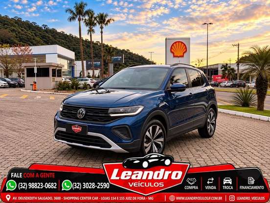 VOLKSWAGEN-T-CROSS-1.0 200 TSI TOTAL FLEX AUTOMÁTICO VOLKSWAGEN-T-CROSS-2024