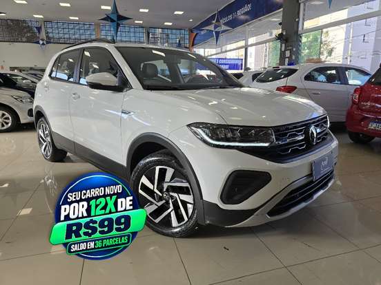 VOLKSWAGEN-T-CROSS-1.0 200 TSI TOTAL FLEX COMFORTLINE AUTOMÁTICO VOLKSWAGEN-T-CROSS-2024