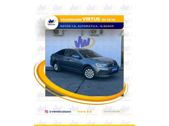 VOLKSWAGEN VIRTUS 1.0 170 TSI AUTOMÁTICO