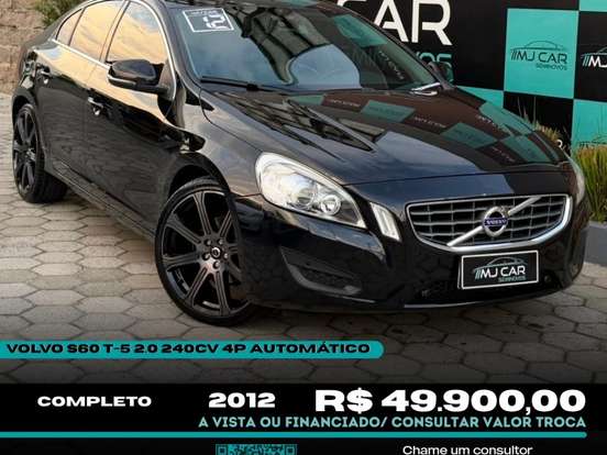 VOLVO-S60-2.0 T5 COMFORT GASOLINA 4P AUTOMÁTICO VOLVO-S60-2011