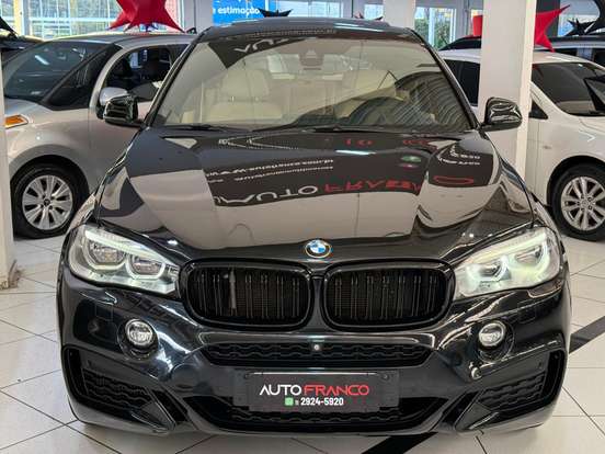 BMW-X6-4.4 50I 4X4 COUPÉ 8 CILINDROS 32V BI-TURBO GASOLINA 4P AUTOMÁTICO BMW-X6-2015