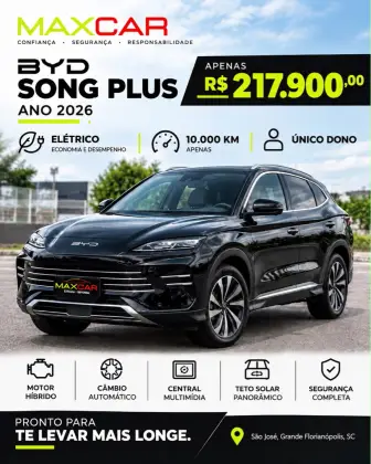 BYD SONG PLUS 1.5 DM-I HÍBRIDO AUTOMÁTICO
