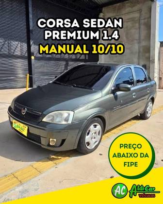 CHEVROLET CORSA 1.4 MPFI PREMIUM SEDAN 8V FLEX 4P MANUAL