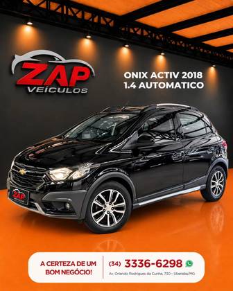 CHEVROLET ONIX 1.4 MPFI ACTIV 8V FLEX 4P AUTOMÁTICO
