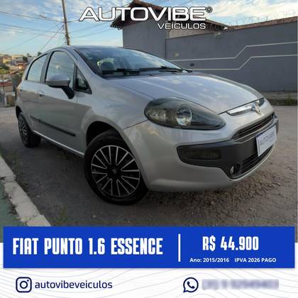 FIAT PUNTO 1.6 ESSENCE 16V FLEX 4P MANUAL