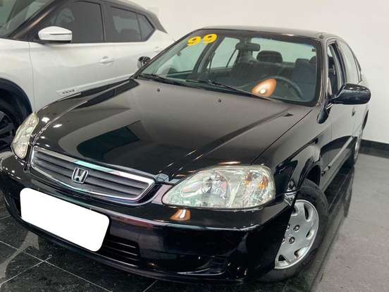 HONDA-CIVIC-1.6 LX 16V GASOLINA 4P AUTOMÁTICO HONDA-CIVIC-1998