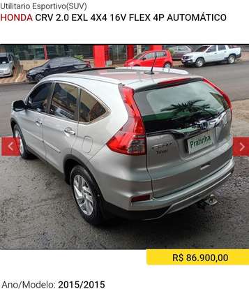 HONDA-CRV-2.0 EXL 4X4 16V FLEX 4P AUTOMÁTICO HONDA-CRV-2015