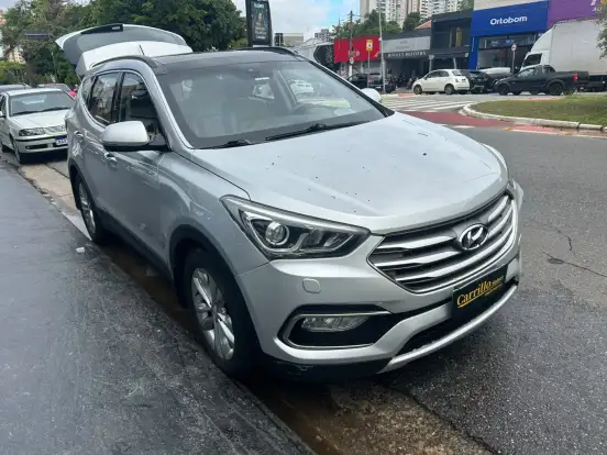 HYUNDAI-SANTA FÉ-3.3 MPFI 4X4 7 LUGARES V6 270CV GASOLINA 4P AUTOMÁTICO HYUNDAI-SANTA FÉ-2017