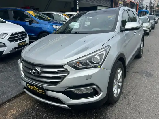 HYUNDAI-SANTA FÉ-3.3 MPFI 4X4 7 LUGARES V6 270CV GASOLINA 4P AUTOMÁTICO HYUNDAI-SANTA FÉ-2017