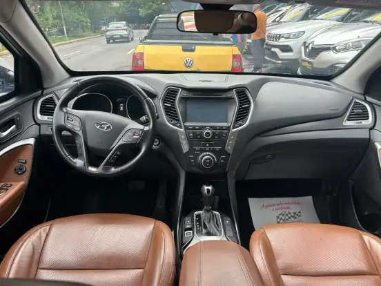 HYUNDAI-SANTA FÉ-3.3 MPFI 4X4 7 LUGARES V6 270CV GASOLINA 4P AUTOMÁTICO HYUNDAI-SANTA FÉ-2017