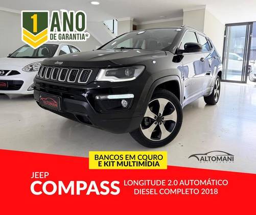 JEEP COMPASS 2.0 16V DIESEL LONGITUDE 4X4 AUTOMÁTICO