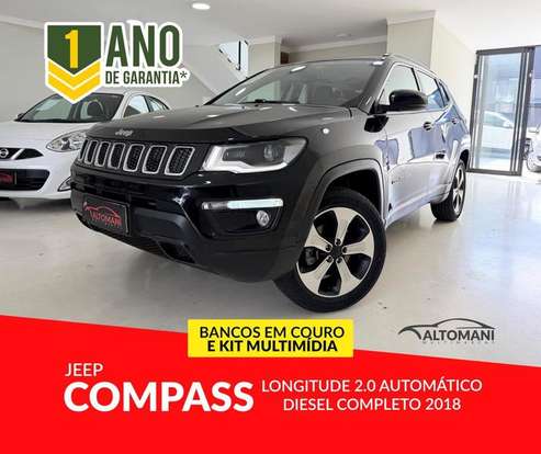 JEEP-COMPASS-2.0 16V DIESEL LONGITUDE 4X4 AUTOMÁTICO JEEP-COMPASS-2017