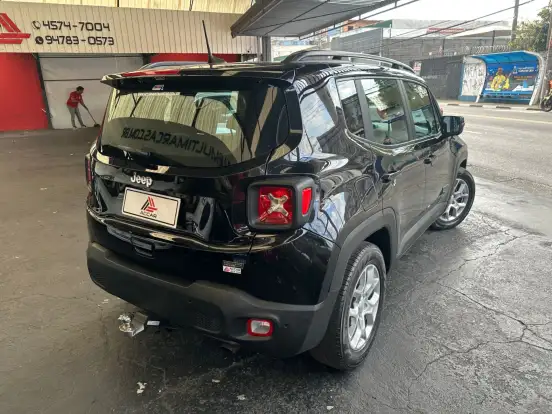 JEEP-RENEGADE-1.8 16V FLEX LONGITUDE 4P AUTOMÁTICO JEEP-RENEGADE-2021