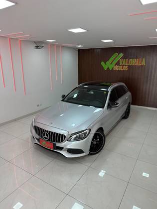 MERCEDES-BENZ C 180 1.6 CGI ESTATE AVANTGARDE 16V TURBO GASOLINA 4P AUTOMÁTICO