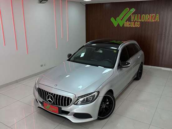 MERCEDES-BENZ-C 180-1.6 CGI ESTATE AVANTGARDE 16V TURBO GASOLINA 4P AUTOMÁTICO MERCEDES-BENZ-C 180-2014
