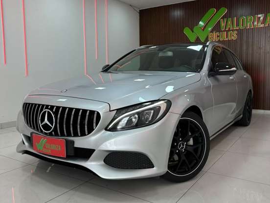 MERCEDES-BENZ-C 180-1.6 CGI ESTATE AVANTGARDE 16V TURBO GASOLINA 4P AUTOMÁTICO MERCEDES-BENZ-C 180-2014