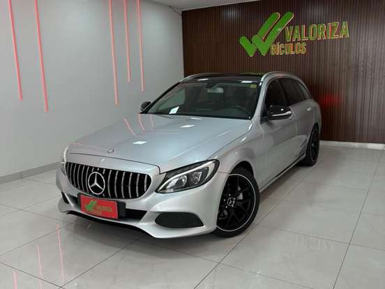 MERCEDES-BENZ-C 180-1.6 CGI ESTATE AVANTGARDE 16V TURBO GASOLINA 4P AUTOMÁTICO MERCEDES-BENZ-C 180-2014