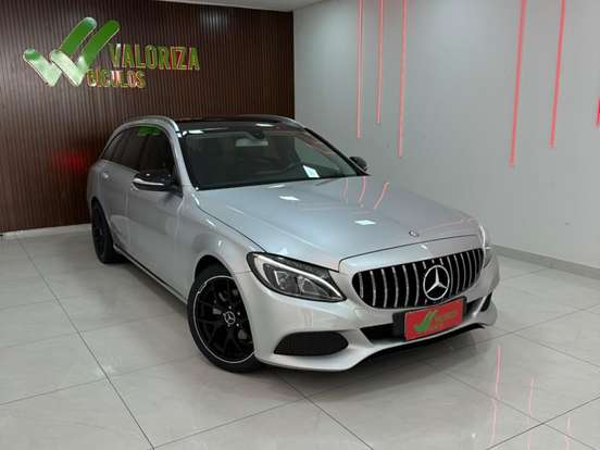 MERCEDES-BENZ-C 180-1.6 CGI ESTATE AVANTGARDE 16V TURBO GASOLINA 4P AUTOMÁTICO MERCEDES-BENZ-C 180-2014