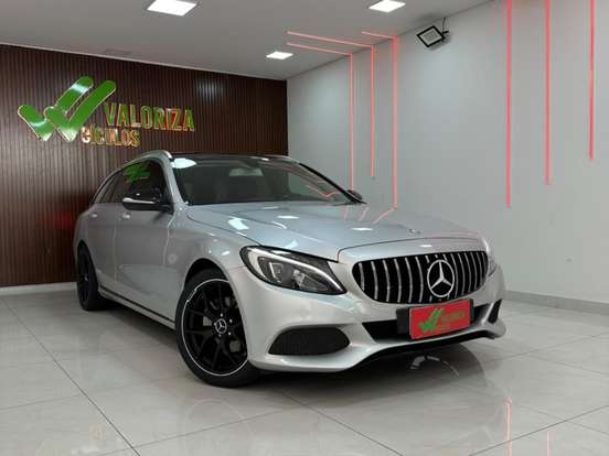 MERCEDES-BENZ-C 180-1.6 CGI ESTATE AVANTGARDE 16V TURBO GASOLINA 4P AUTOMÁTICO MERCEDES-BENZ-C 180-2014