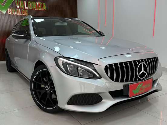 MERCEDES-BENZ-C 180-1.6 CGI ESTATE AVANTGARDE 16V TURBO GASOLINA 4P AUTOMÁTICO MERCEDES-BENZ-C 180-2014