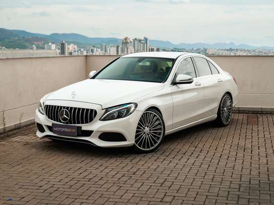MERCEDES-BENZ-C 180-1.6 CGI EXCLUSIVE 16V TURBO GASOLINA 4P AUTOMÁTICO MERCEDES-BENZ-C 180-2016