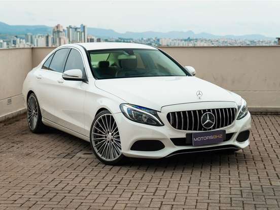 MERCEDES-BENZ-C 180-1.6 CGI EXCLUSIVE 16V TURBO GASOLINA 4P AUTOMÁTICO MERCEDES-BENZ-C 180-2016