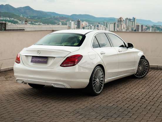 MERCEDES-BENZ-C 180-1.6 CGI EXCLUSIVE 16V TURBO GASOLINA 4P AUTOMÁTICO MERCEDES-BENZ-C 180-2016