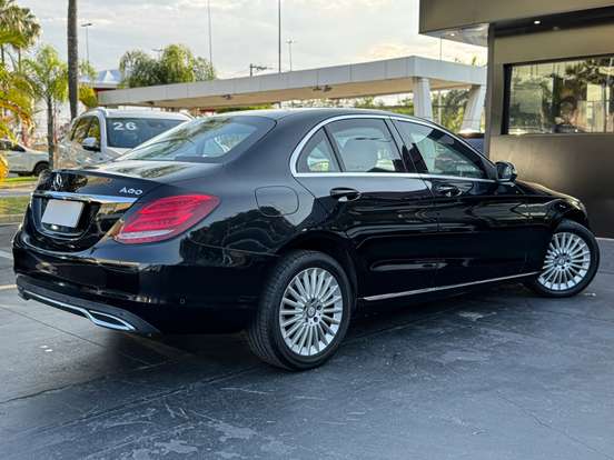 MERCEDES-BENZ-C 200-2.0 CGI AVANTGARDE 16V GASOLINA 4P AUTOMÁTICO MERCEDES-BENZ-C 200-2017