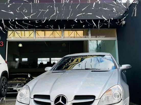 MERCEDES-BENZ-SLK 200-1.8 16V KOMPRESSOR GASOLINA AUTOMÁTICO MERCEDES-BENZ-SLK 200-2007