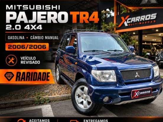MITSUBISHI-PAJERO TR4-2.0 4X4 16V 131CV GASOLINA 4P MANUAL MITSUBISHI-PAJERO TR4-2006