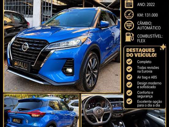 NISSAN-KICKS-1.6 16V FLEXSTART EXCLUSIVE XTRONIC NISSAN-KICKS-2021