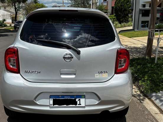 NISSAN-MARCH-1.6 SV 16V FLEX 4P XTRONIC NISSAN-MARCH-2018