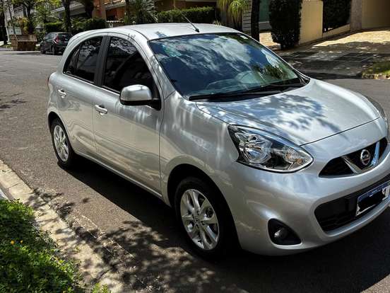 NISSAN-MARCH-1.6 SV 16V FLEX 4P XTRONIC NISSAN-MARCH-2018