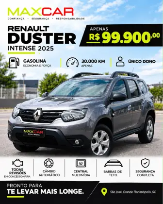 RENAULT DUSTER 1.6 16V SCE FLEX INTENSE PLUS MANUAL