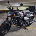 ROYAL ENFIELD SHOTGUN 650 STENCIL WHITE ROYAL ENFIELD SHOTGUN 650 STENCIL WHITE